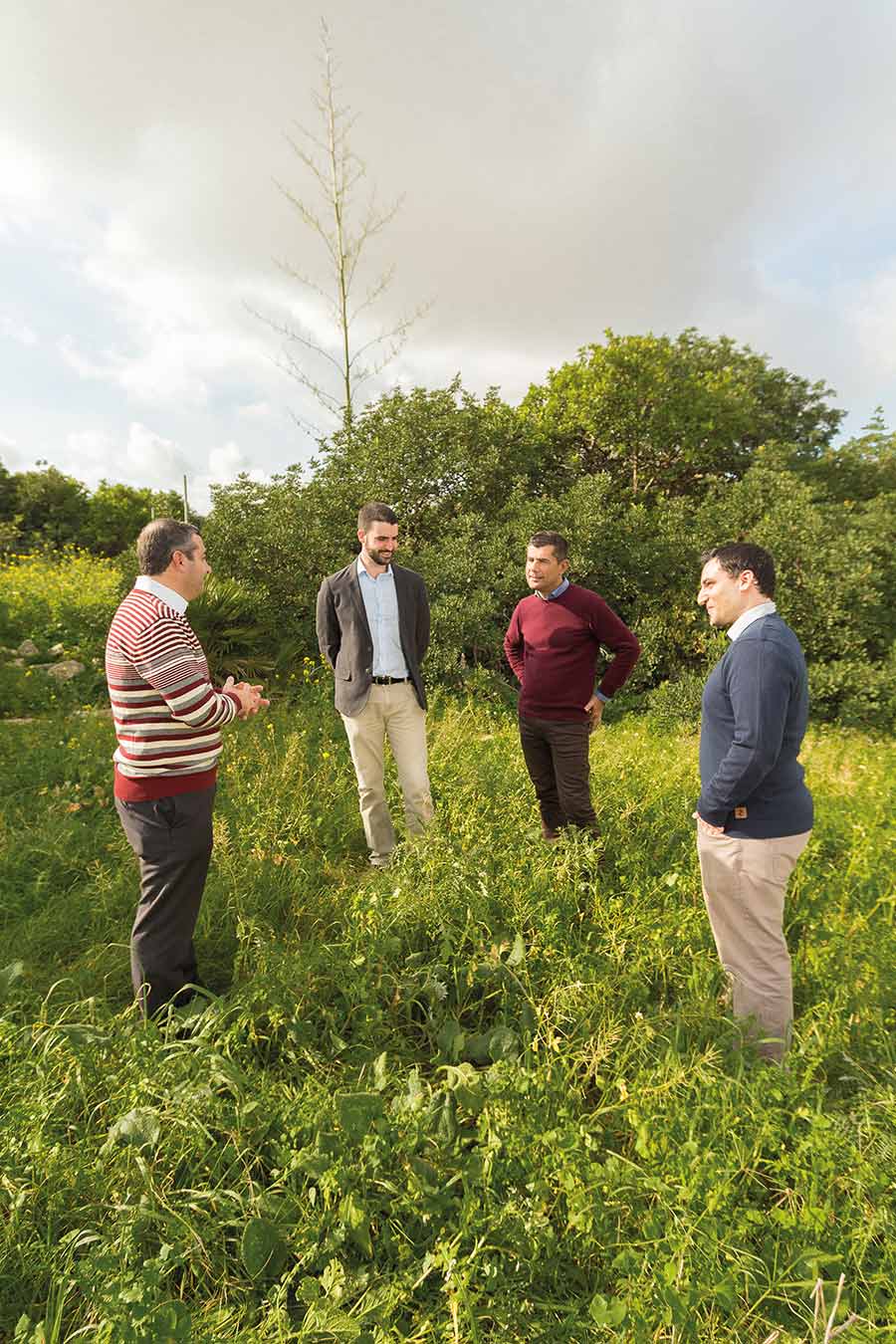 Prof. Ing. Tonio Sant, Ing. Robert N. Farrugia, Daniel Buhagiar and Matthew Galea. Photo by Jean Claude Vancell