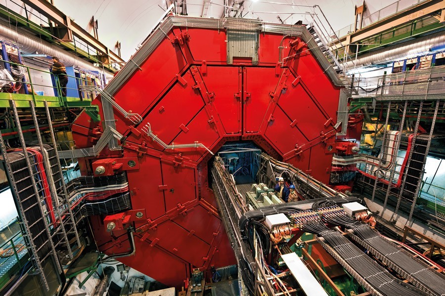 The ALICE chamber. Photo by Mona Schweizer for CERN.